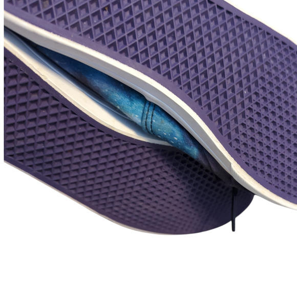 VANS Off the Wall Cosmic Space Lace Galaxy Up Sneakers Shoes Mens 6 Women's 7.5 - Picture 7 of 8